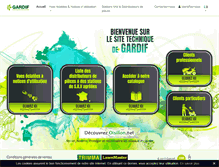 Tablet Screenshot of gardif.fr